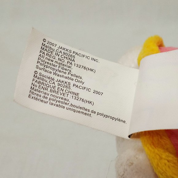 Pokemon Shellos Diamond & Pearl West Sea Pink Jakks Plush Stuffed Animal 6" 2007 - Picture 8 of 8